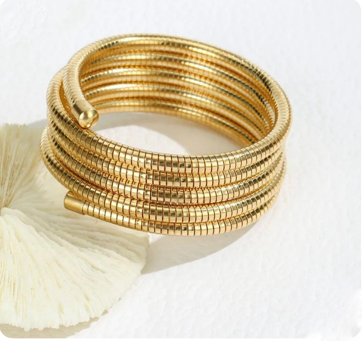Multi Layer Wrap arm bracelet
