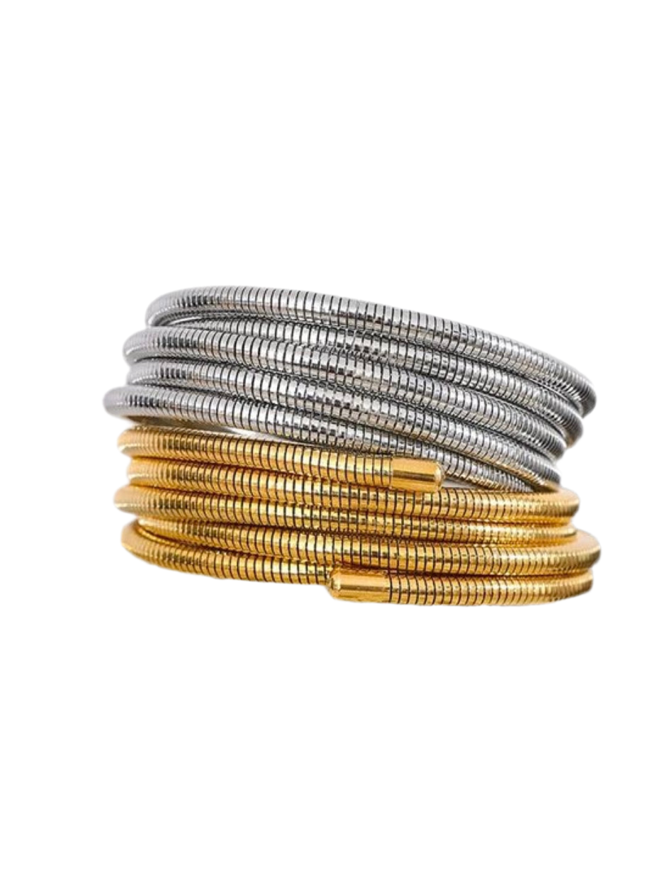 Multi Layer Wrap arm bracelet