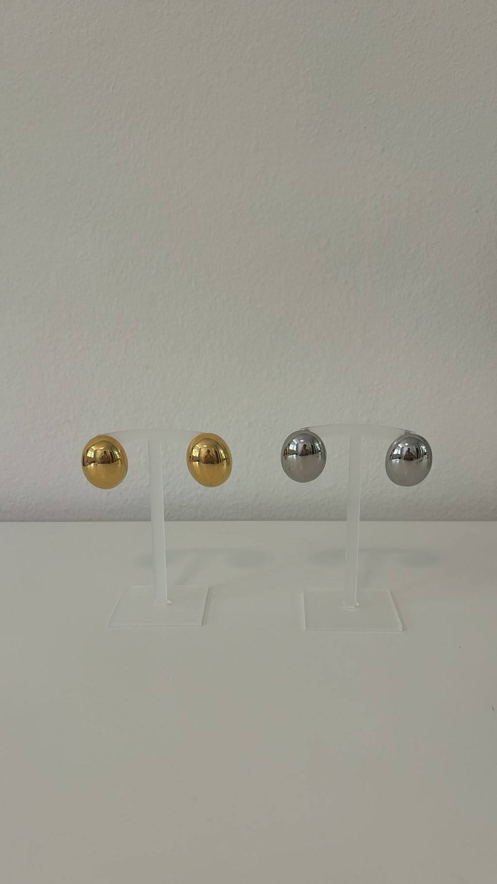 Chunky earrings
