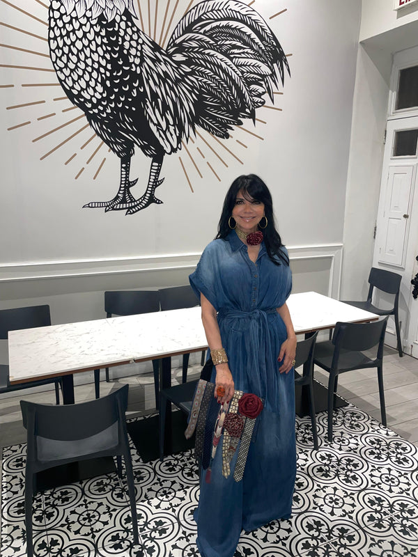 Customer wearing Abea