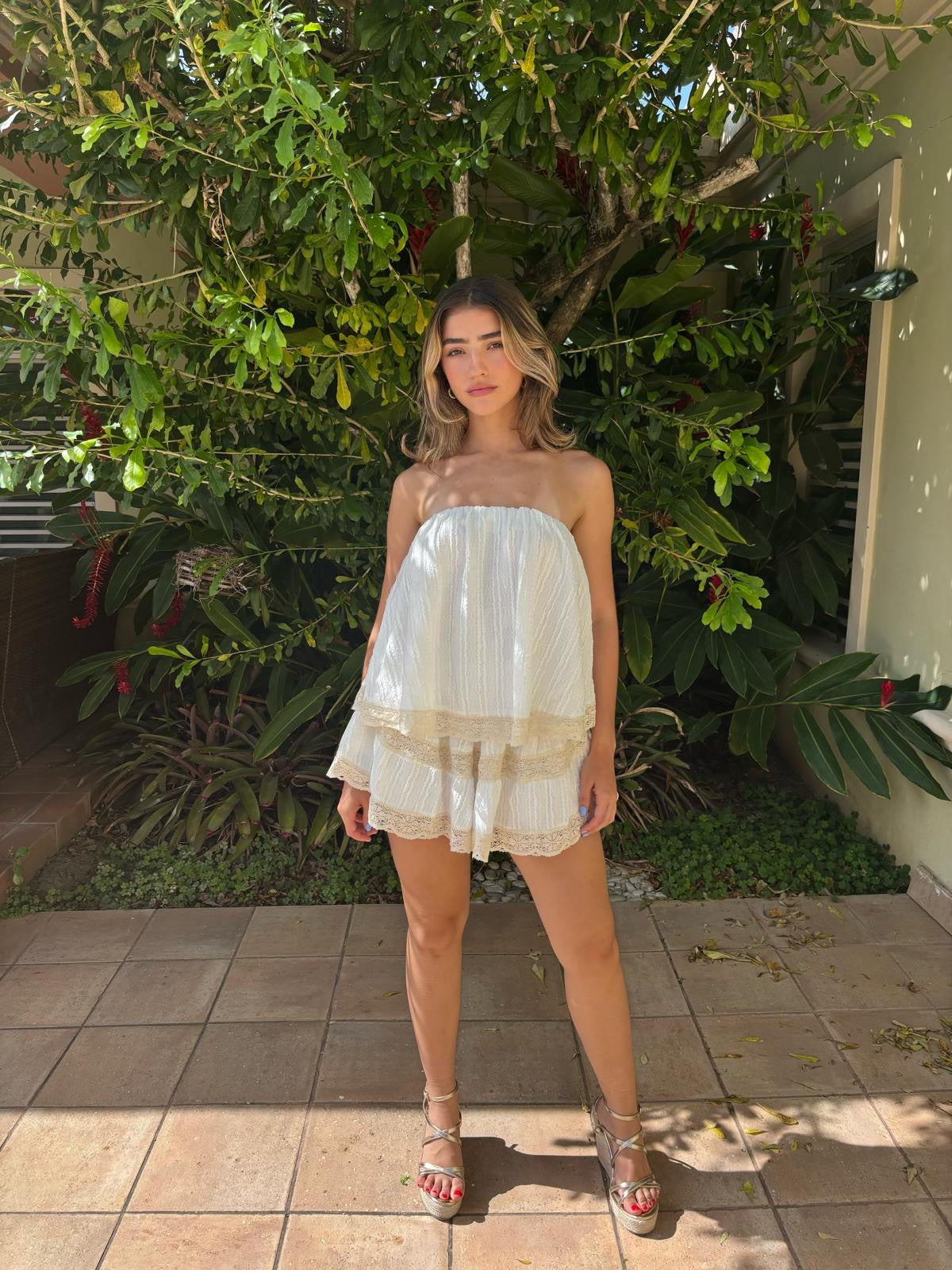 Off white romper