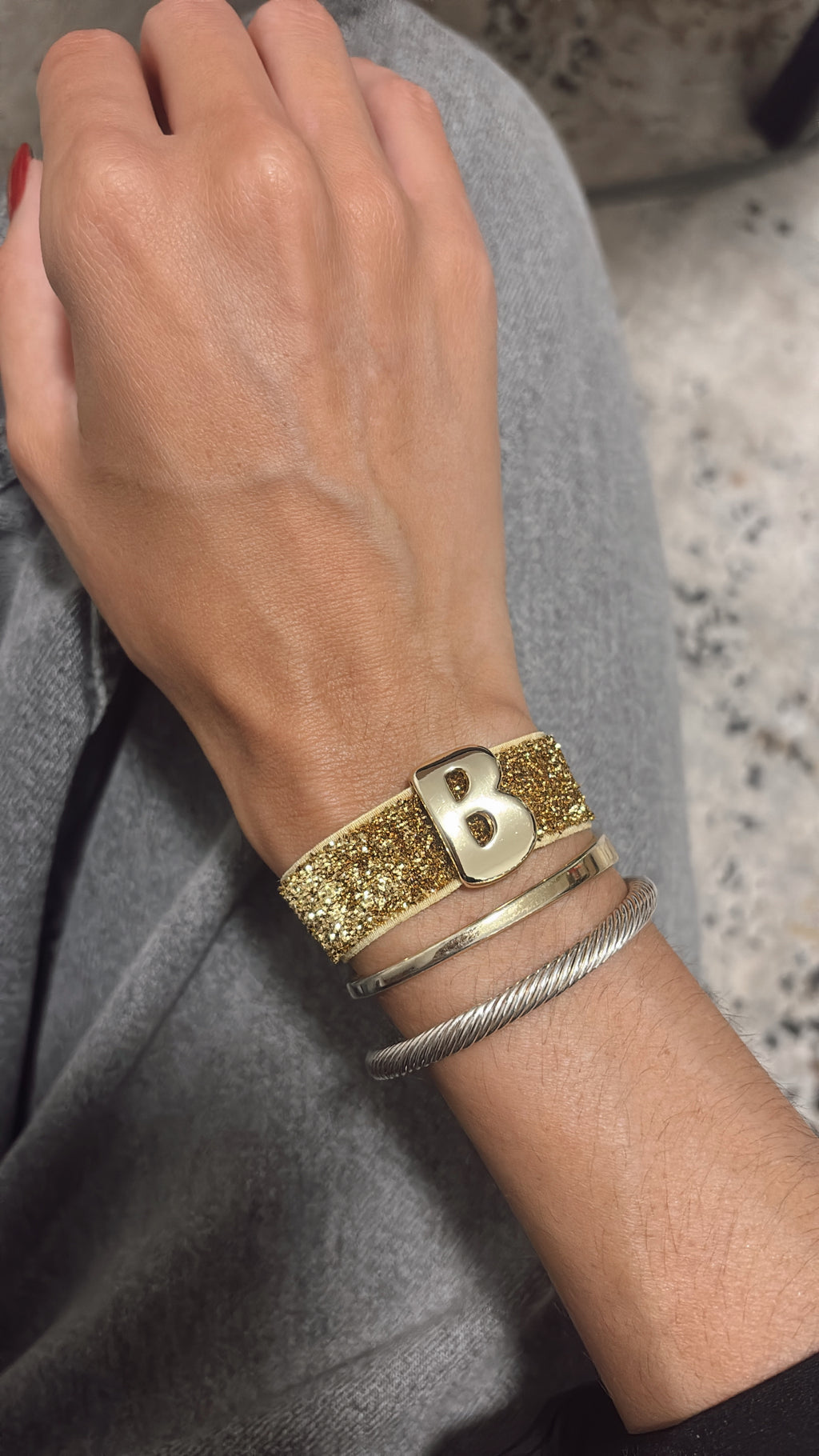 Initial Bracelet