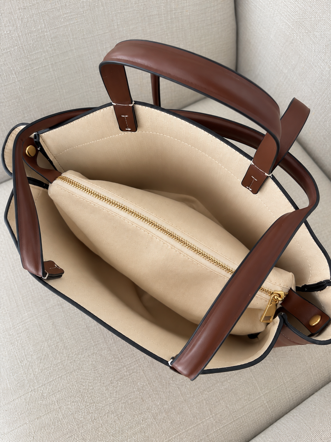 Sienna Tote Bag Brown