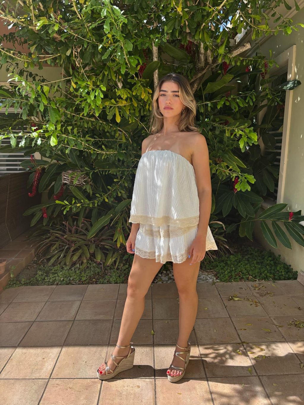 Off white romper