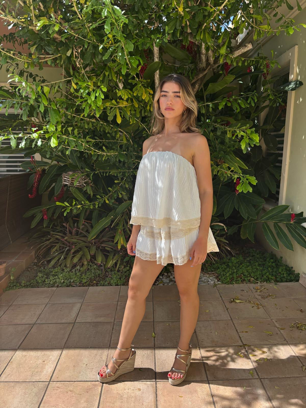 Off white romper