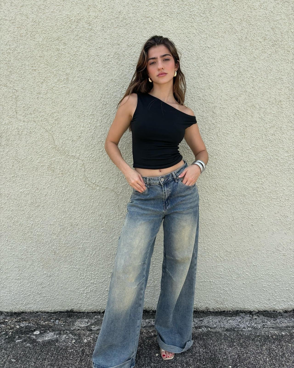 Blush jeans