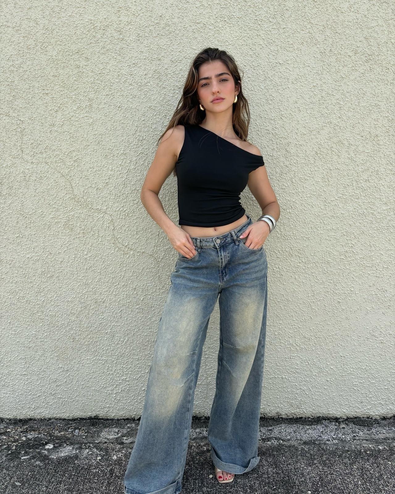 Blush jeans