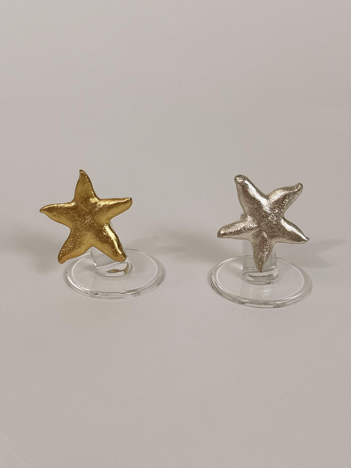 Chunky Adjustable Star Ring