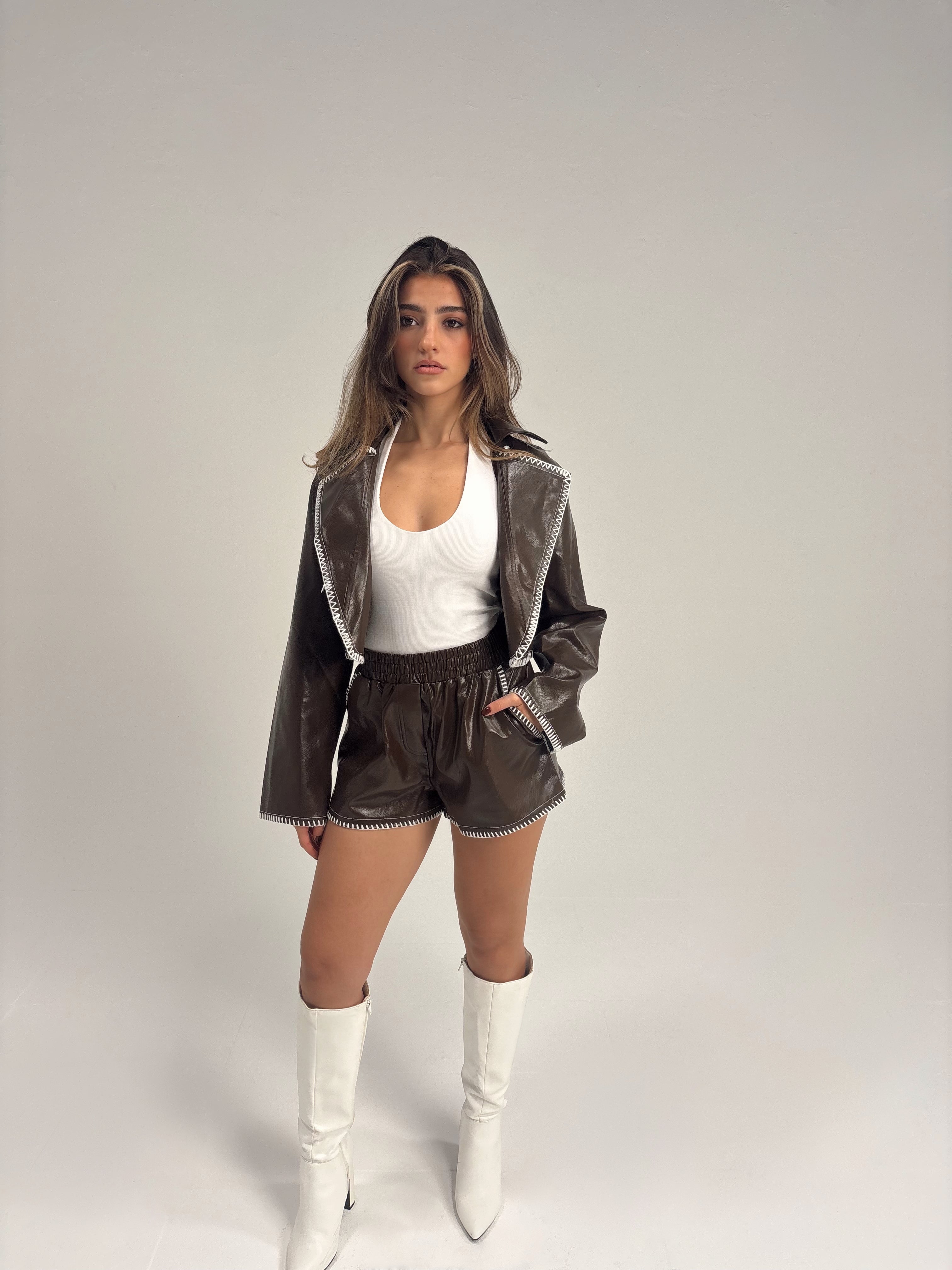 Leather set