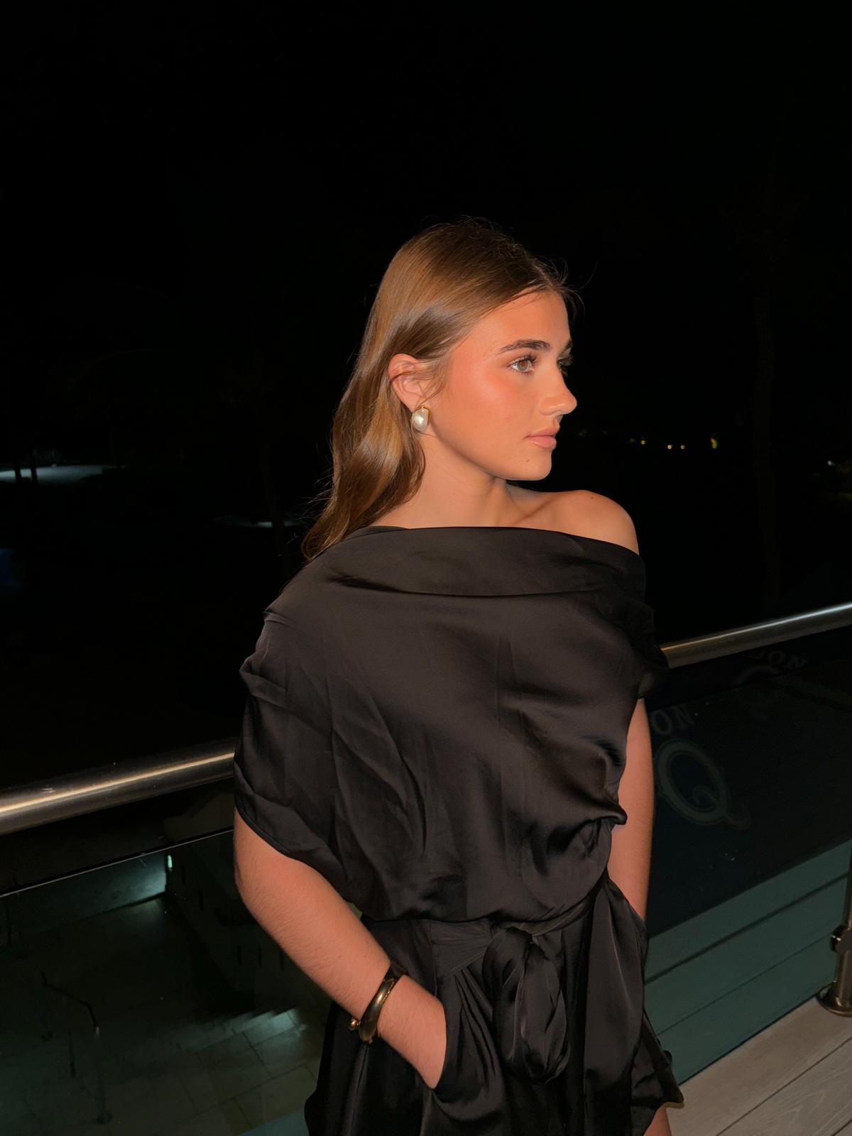 Satin romper