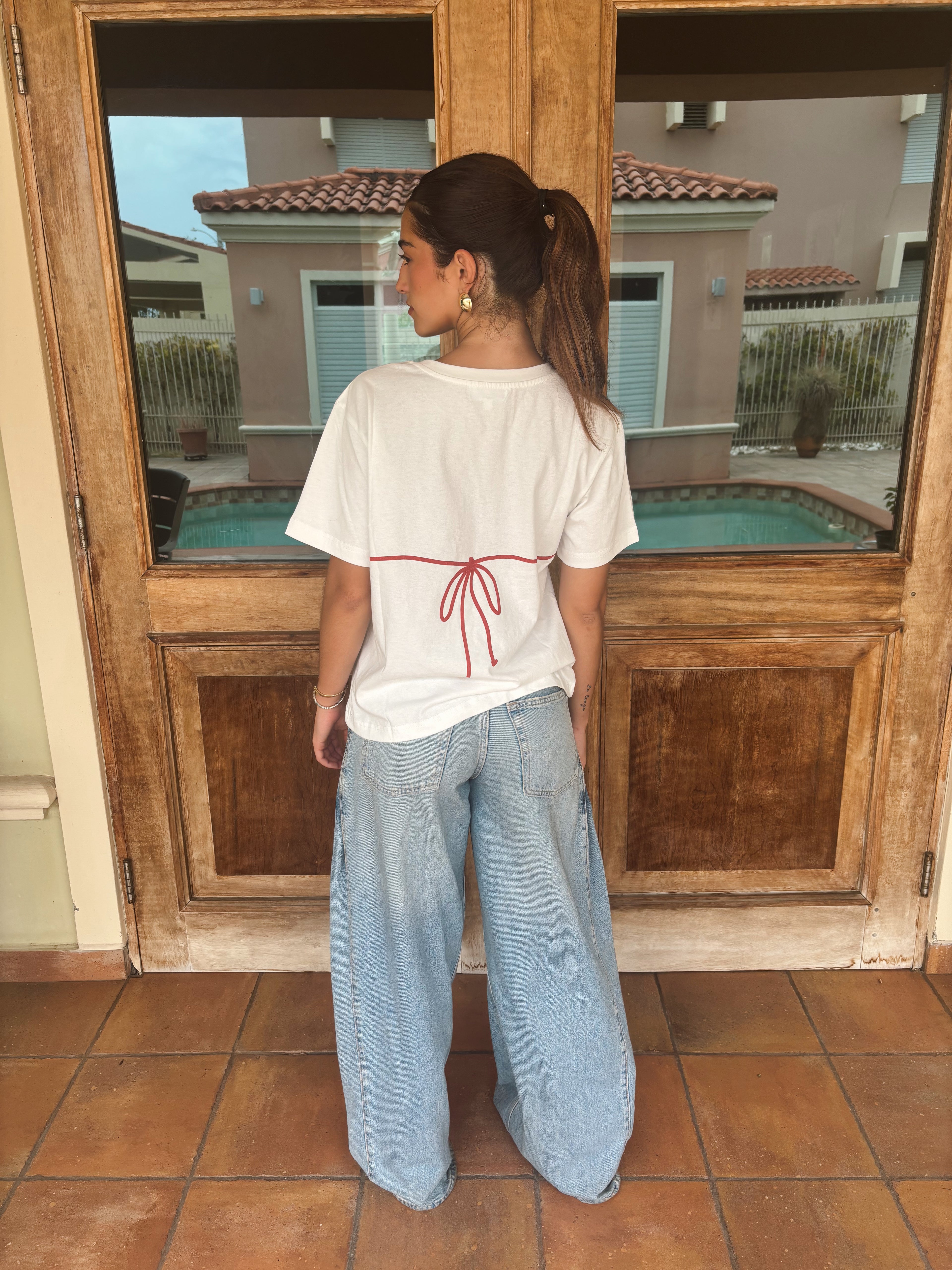 Beaded Bikini Tee