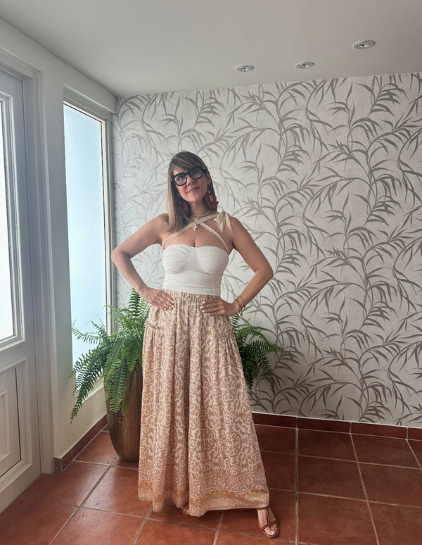 Customer wearing Abea