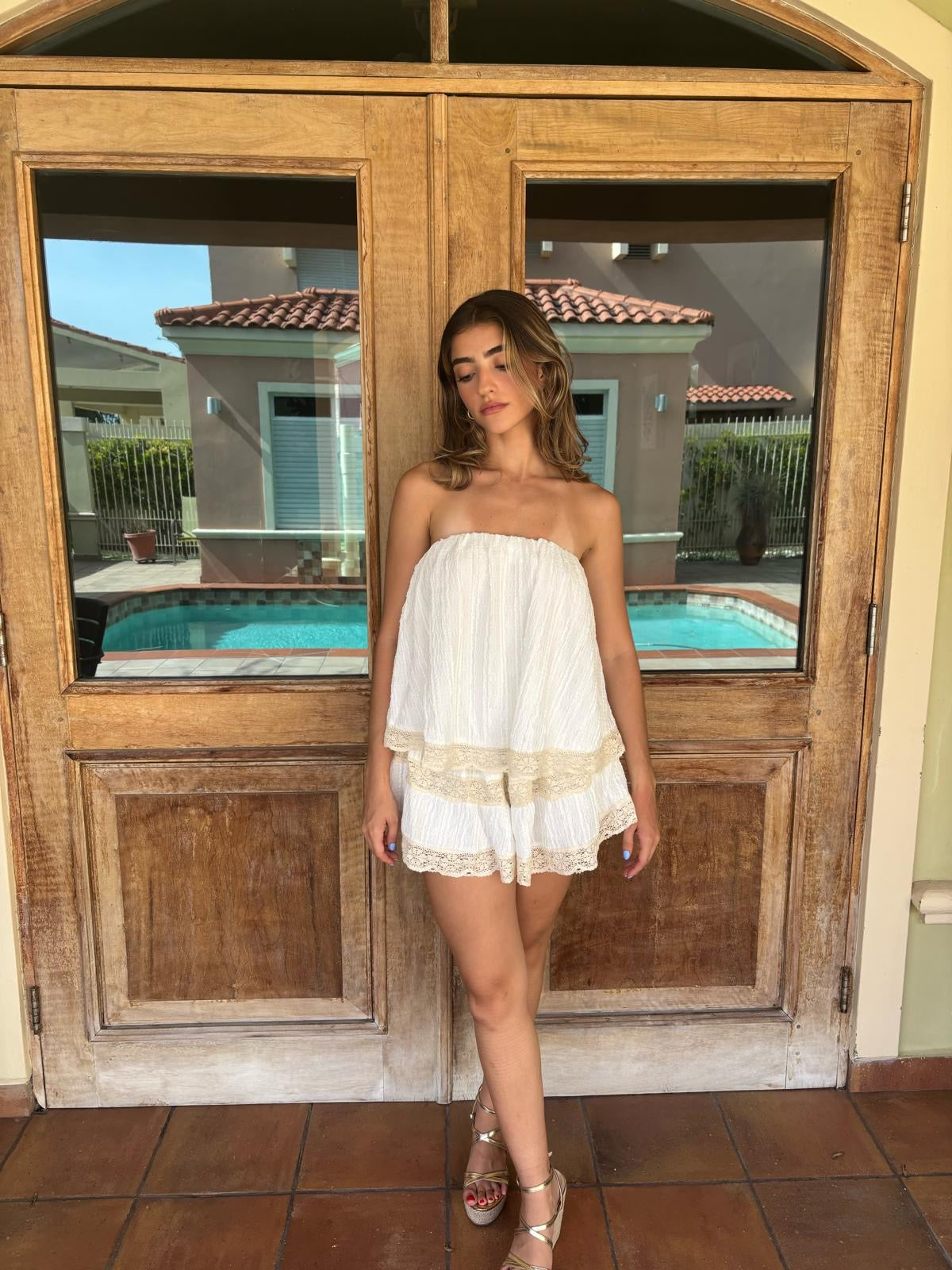 Off white romper