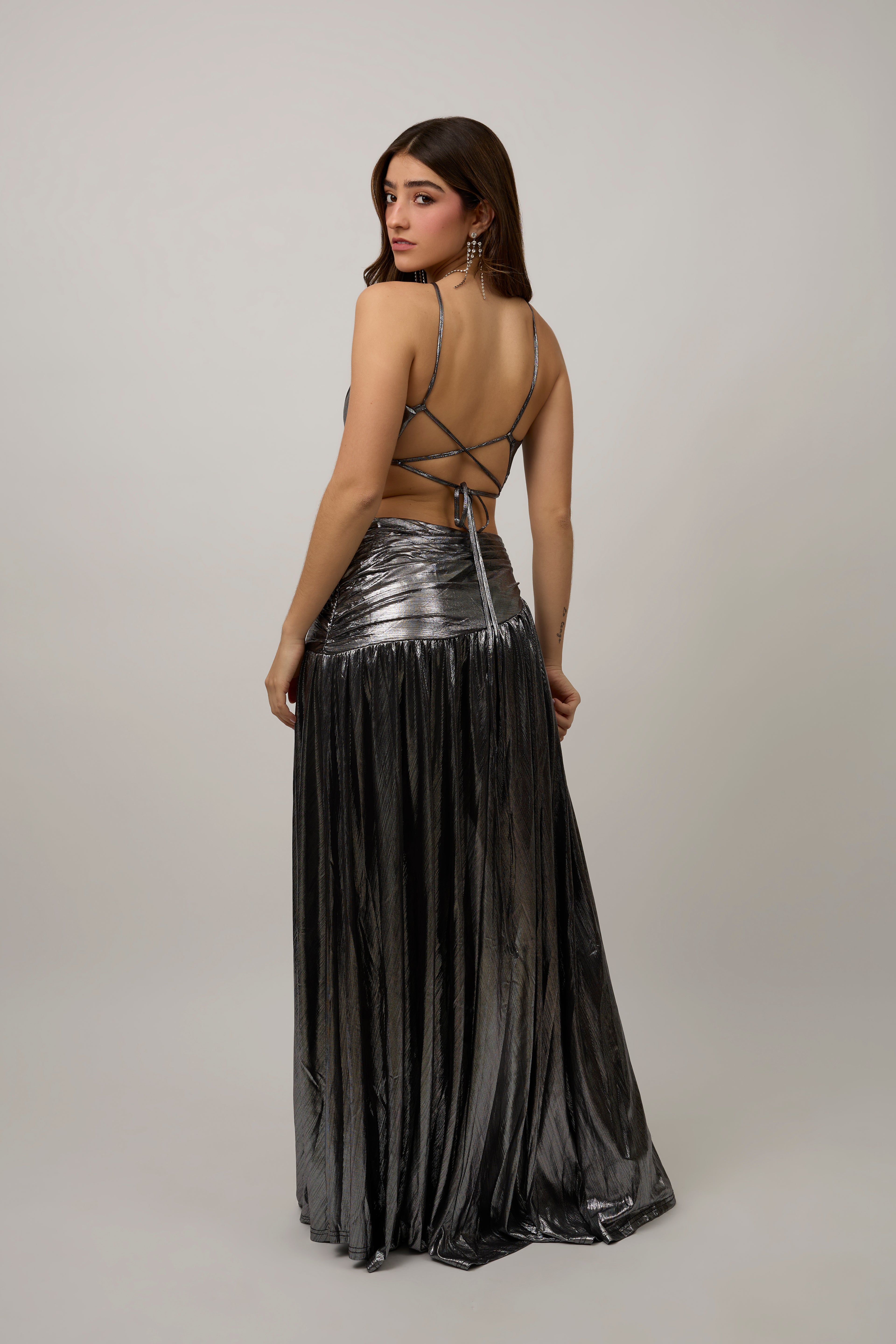 Silver dress