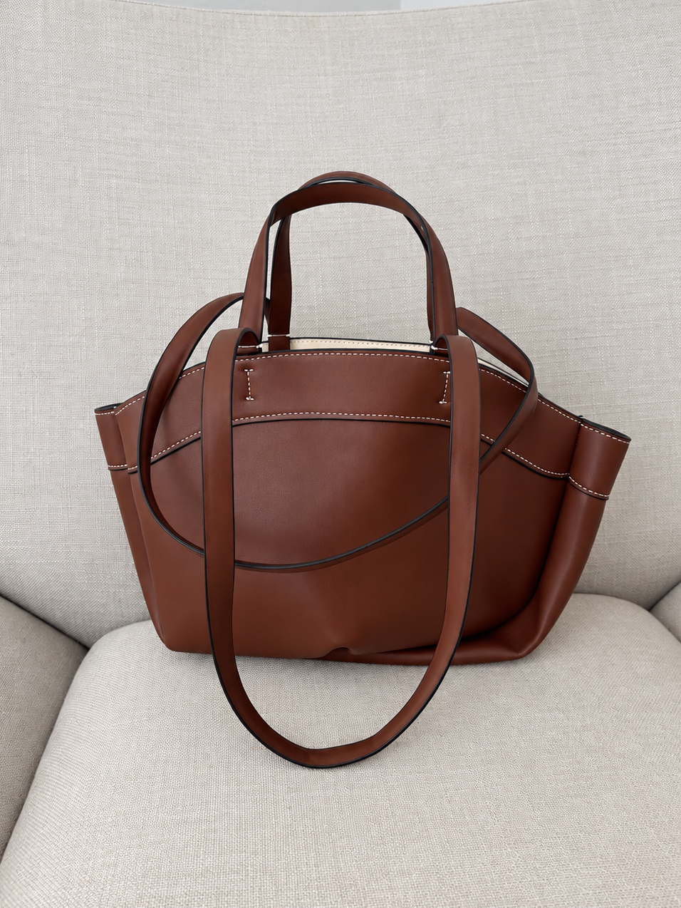 Sienna Tote Bag Brown