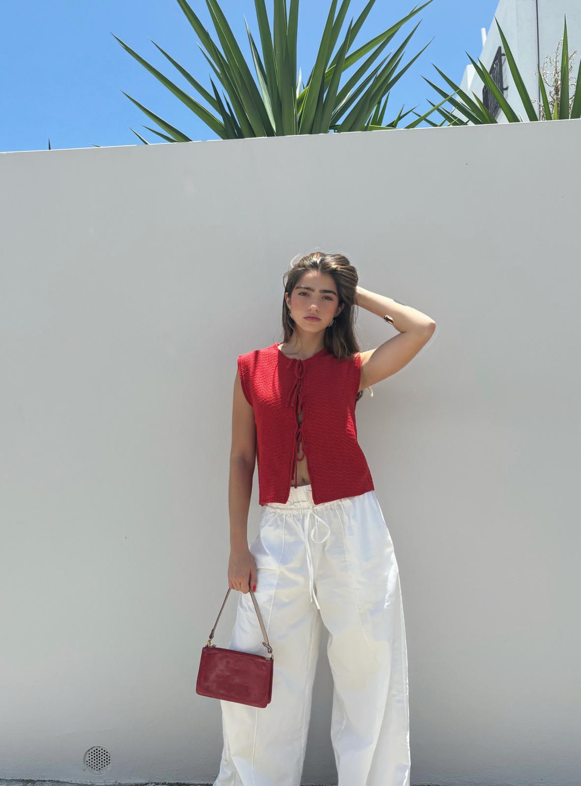 Scarlet vest